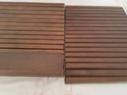Esteiras Braço Sofá Ripadas C/ Porta Controle 25x33 / 43x33
