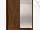 Guarda Roupa 2 Portas 3 Gavetas espelho e Pés Direto da Fabrica Novo