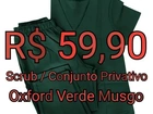 Scrub / Conjunto Privativo Oxford Verde Musgo