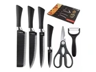 Jogo de facas kit 6 itens inox