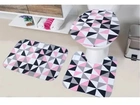Kit com 3 peças para banheiro