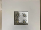 Lustre Pendente - Modelo: Bore - Quadrado Kevlar - 50x50cm