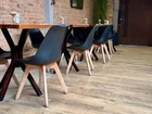 Cadeira Saarinen wood semi nova