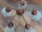 Lustre antigo 5 braços