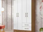 Guarda roupa Solteiro 4 portas ( Pronta entrega )