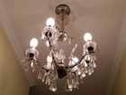 Lustres de cristal bohemia lustres originais década 40