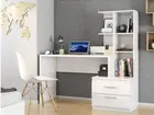 Escrivaninha 2 gavetas a Prateleira Pronta Entrega