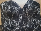 Vestido de renda preto - Tamanho P