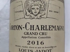 Vinho Corton -Charlemagne Gran cru Louis Jadot 2016
