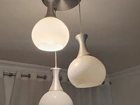 Lustre com 1 e 3 cúpulas