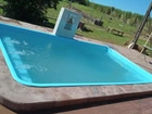 Piscina de fibra RUBÍ 5 - 5, 25X3, 05X1, 30 completo com aquecimento