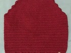 Cropped de crochê vermelho