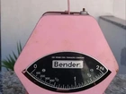 Antiga balança bender enfeite decoração