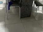 mesa de mármore + 6 cadeiras