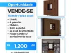 Guarda-roupa Casal Usado - Desmontado
