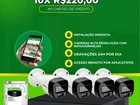 Kit 4 Câmeras Intelbras com Instalação - Promoção Imperdível!