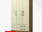 Guarda Roupa 3 Portas 2 Gavetas Direto da Fabrica Fazemos Entrega
