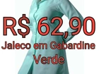 Jaleco em Gabardine - Verde Água