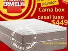Cama box casal luxo