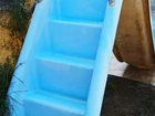 Escorregador piscina fibra usado