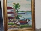 Quadro decorativo pintado a mão (Entrego)