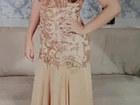 Vestido de festa bordado
