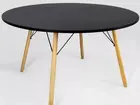 Mesa Jantar Cozinha Redonda Eiffel 1, 20m para 6 cadeiras - Somente a mesa