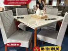 Mesa 4 lugares MDF 2199 avista- frete grátis