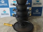 Panela de alumínio batido 5 pç mais Frigideira preta na Oferta 270 reais avista!