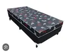 Cama box conjugada solteiro.