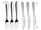 Conjunto de Talheres em Aço Inox - 6 Peças