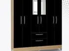 Guarda Roupa 6 Portas 2 Gavetas com espelho Direto da Fabrica Promoção