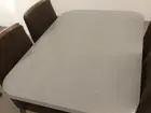 mesa retangular quatro cadeiras