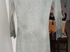 Vestido Maria Filó renda azul - tamanho P
