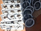 Spot de Embutir Retangular Triplo 53, 5x19, 5x15cm Alumínio - em bom estado