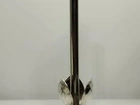 Vaso Solitário para Uma Flor Antigo Metal Prateado
