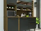 Armário de Cozinha Aléxia Compacto Espelhado - Mega Oferta - Fazemos Entrega