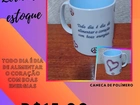 Caneca de polímero/plástico resistente - Todo dia é dia de alimentar o coração com boas en