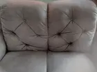 Jogo de sofá 2 e 3 lugares Suede Bege