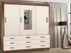 Guarda-Roupa Itapema 2, 02 3 portas e 9 gavetas Promoção