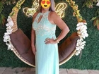 Vestido de madrinha VERDE Menta