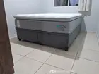Cama box e colchão tamanho Queen size durma bem do seu novo colchão Max pro gel