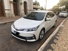 Corolla xei 2.0 branco perolizado 2018 top de linha