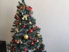 Árvore de natal nevada