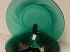 5 pratos fundo Nadir verde