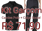 Kit Garçom - Camisa Polo + Calça Social