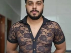Camisa de renda unisex