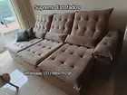 Sofá Retrátil e reclinável 3 Módulos Novos