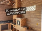 Churrasqueira e telhado