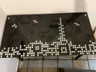 mesa com tampo de vidro
